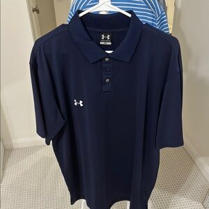 Under Armour Blue Performance Polo Shirt